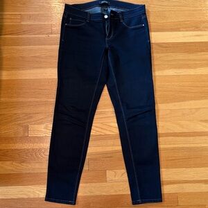 White House Black Market Dark Blue Skinny Jeans